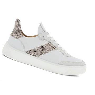 Ecco Street Tray Street Sneakers Dam Grå Vita | SE 262AHK